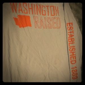 Washington raised t-shirt